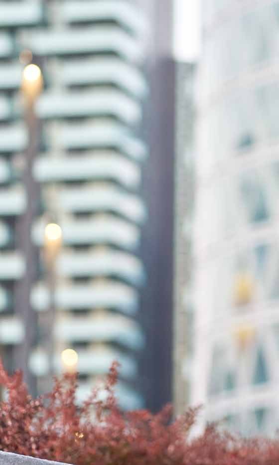 Confident business owner looking upward